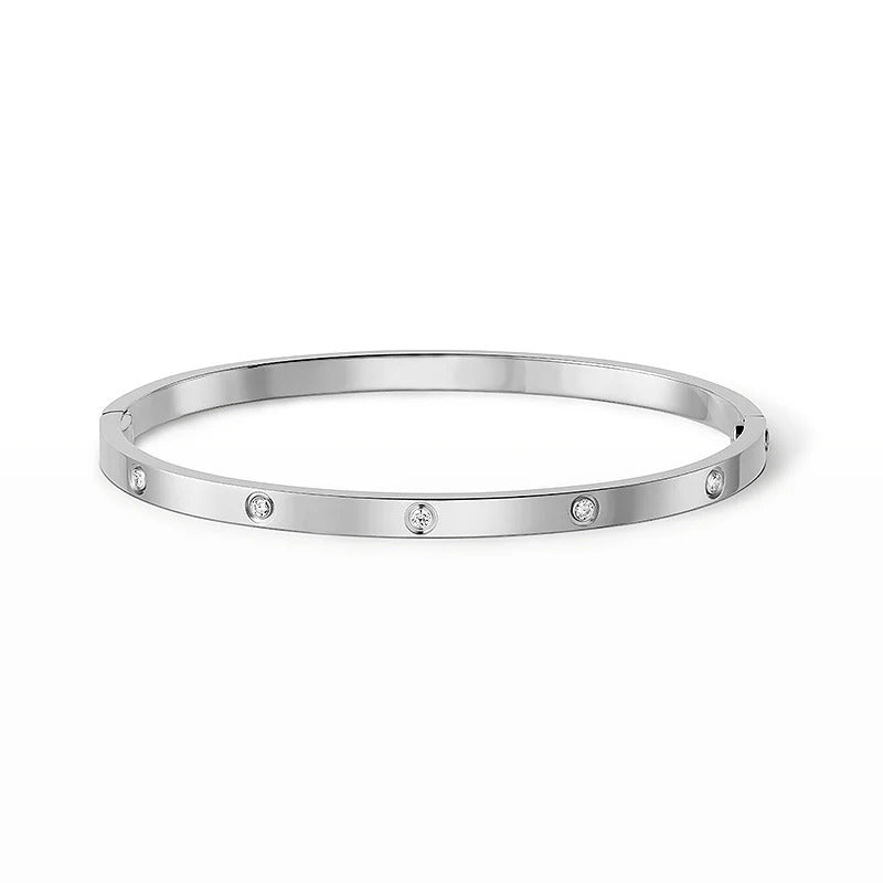 [⭐Maelin]LOVE BRACELET 3.65MM 10 DIAMONDS