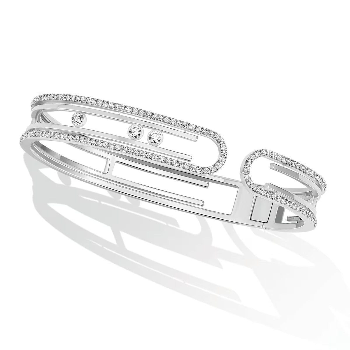 [⭐Maelin]MOVE 10TH PAVED DIAMOND BRACELET