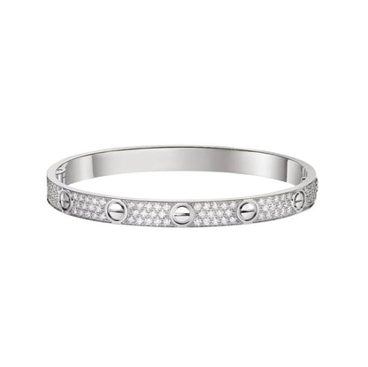 [⭐Maelin]LOVE BRACELET 6.1MM DIAMOND-PAVED