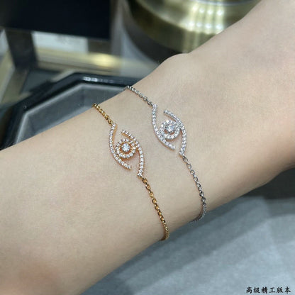 [⭐Maelin]Demo Eye Pave-Set Diamond Bracelet