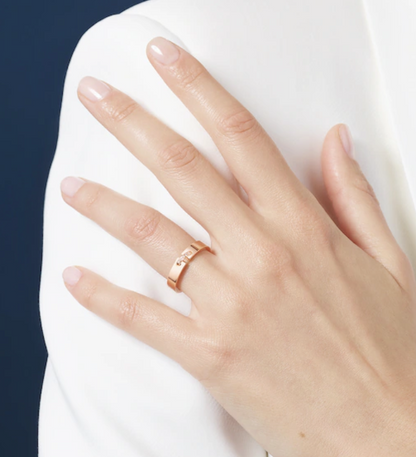 [⭐Maelin]ALLIANCE LIENS VIDENCE DIAMOND 4MM RING