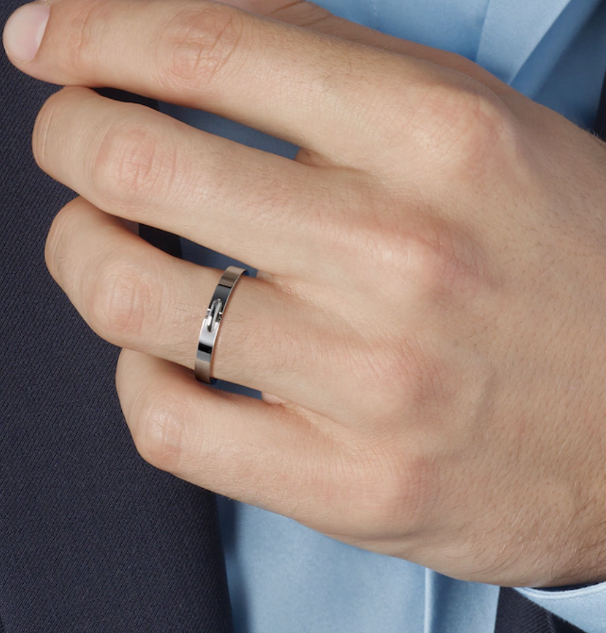 [⭐Maelin]ALLIANCE LIENS VIDENCE 3MM RING