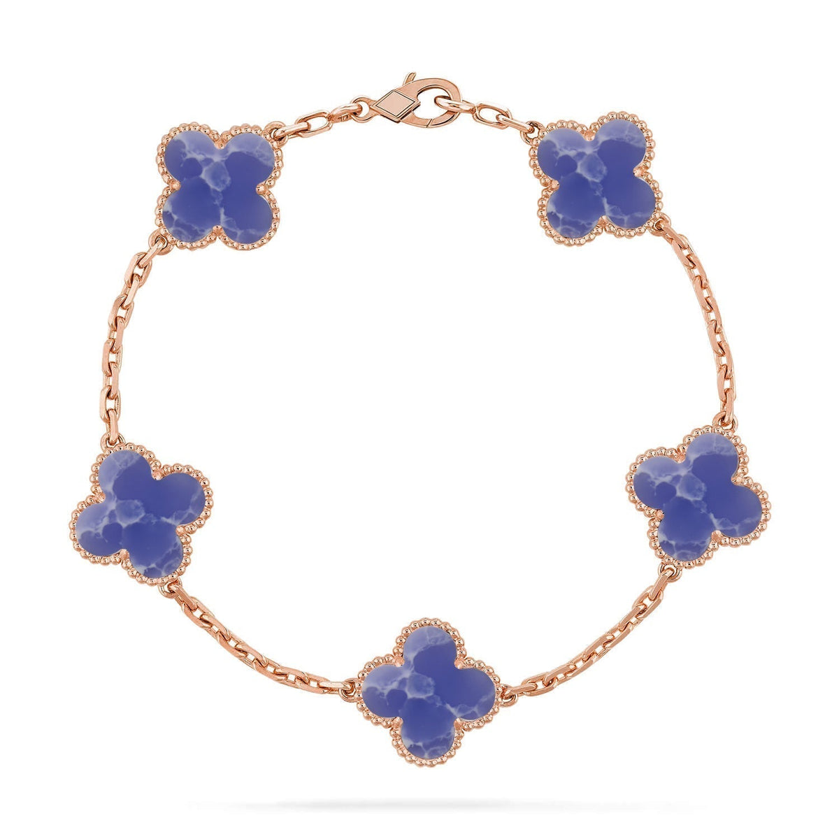 [⭐Maelin]CLOVER 5 MOTIF BLUE VEINS BRACELET COLLECTION