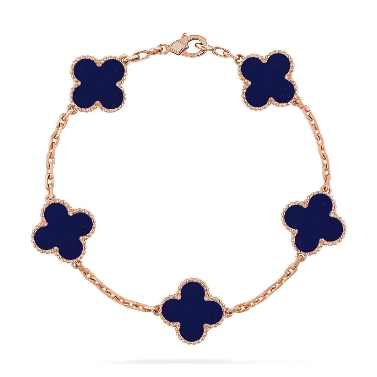[⭐Maelin]CLOVER 5 MOTIF LAPIS LAZULI BRACELET COLLECTION