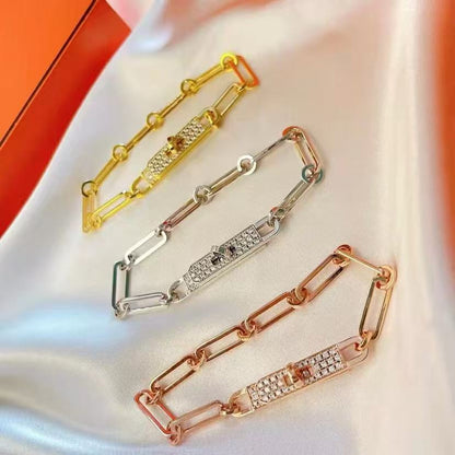 [⭐Maelin]CHAINE BRACELET SMALL MODEL DIAMOND