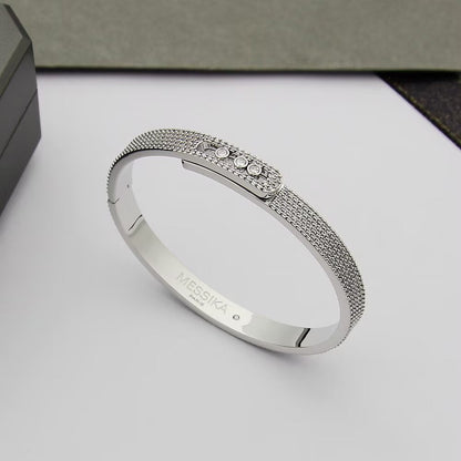 [⭐Maelin]Move Noa Full Pavé Diamond Bangle Bracelet