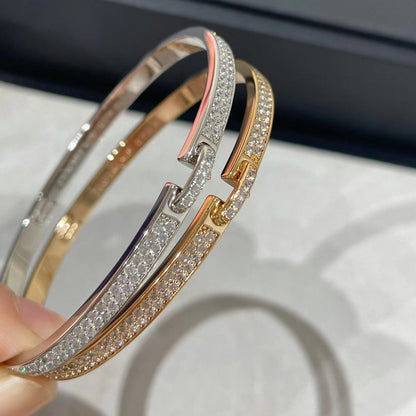 [⭐Maelin]LIENS VIDENCE DIAMOND PAVED BRACELET