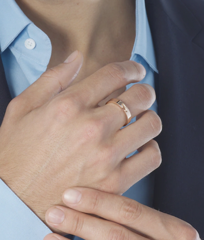 [⭐Maelin]ALLIANCE LIENS VIDENCE DIAMOND 4MM RING
