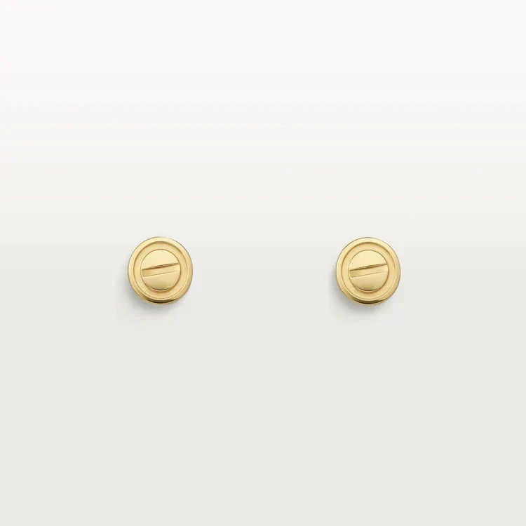 [⭐Maelin]LOVE EARRINGS GOLD 10MM