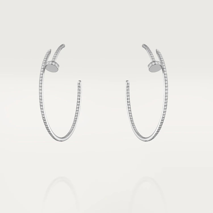 [⭐Maelin]JUSTE EARRINGS FULL DIAMONDS 1.8MM