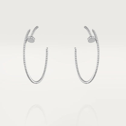 [⭐Maelin]JUSTE EARRINGS FULL DIAMONDS 1.8MM