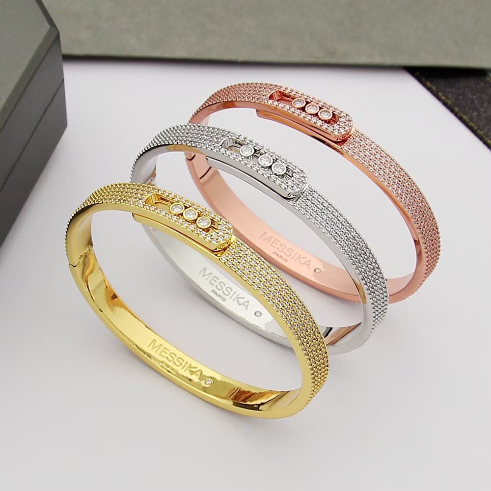 [⭐Maelin]Move Noa Full Pavé Diamond Bangle Bracelet