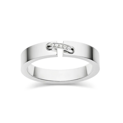 [⭐Maelin]ALLIANCE LIENS VIDENCE DIAMOND 4MM RING