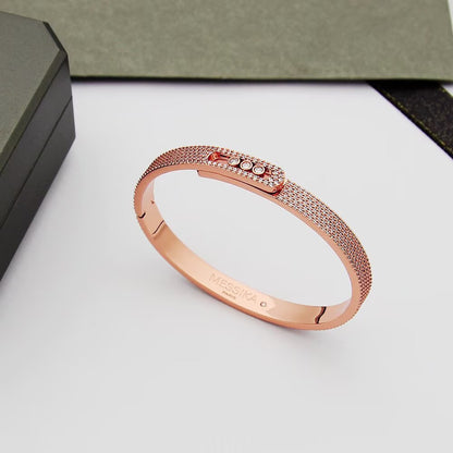 [⭐Maelin]Move Noa Full Pavé Diamond Bangle Bracelet