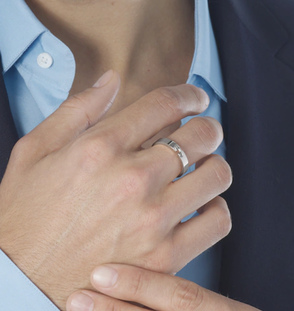 [⭐Maelin]ALLIANCE LIENS VIDENCE 4MM RING