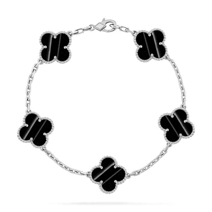 [⭐Maelin] CLOVER 5 MOTIF PULSAR STONE BRACELET COLLECTION