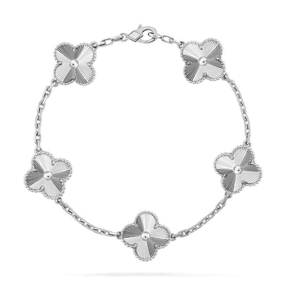 [⭐Maelin] CLOVER 5 MOTIF LASER BRACELET COLLECTION