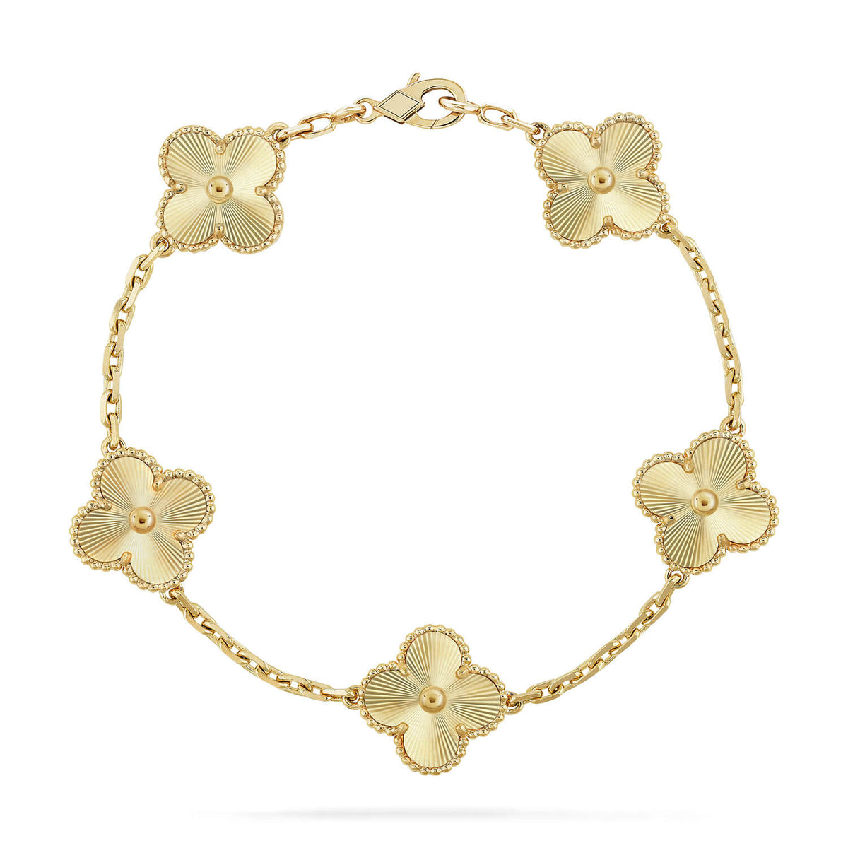 [⭐Maelin] CLOVER 5 MOTIF LASER BRACELET COLLECTION