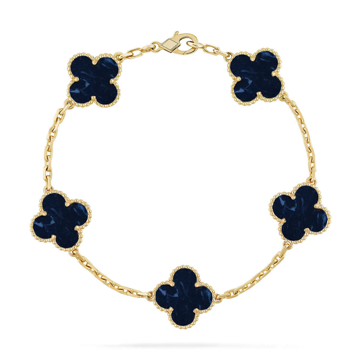 [⭐Maelin]CLOVER 5 MOTIF PIETERSITE BRACELET COLLECTION