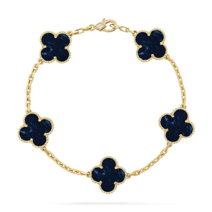 [⭐Maelin]CLOVER 5 MOTIF PIETERSITE BRACELET COLLECTION