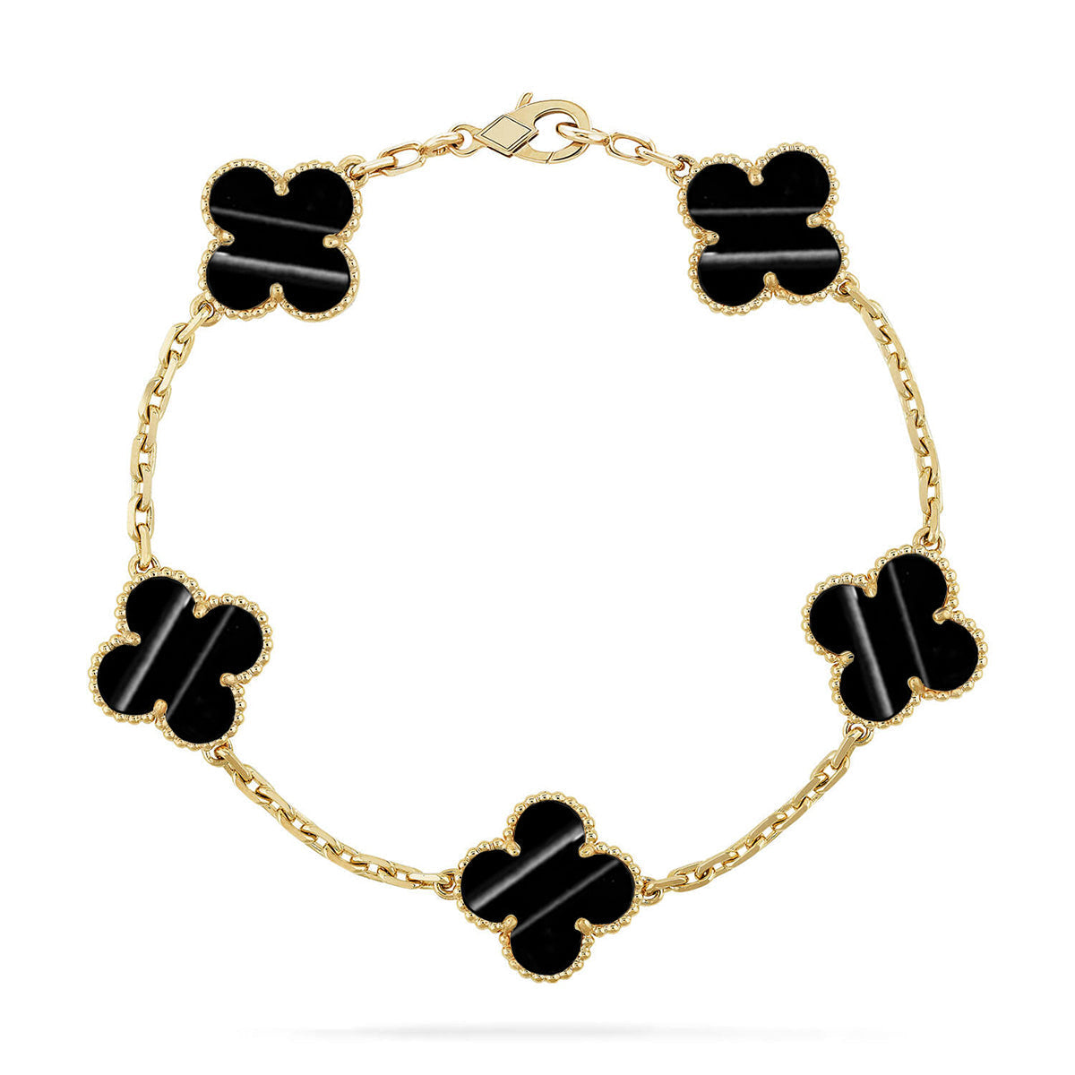 [⭐Maelin] CLOVER 5 MOTIF PULSAR STONE BRACELET COLLECTION