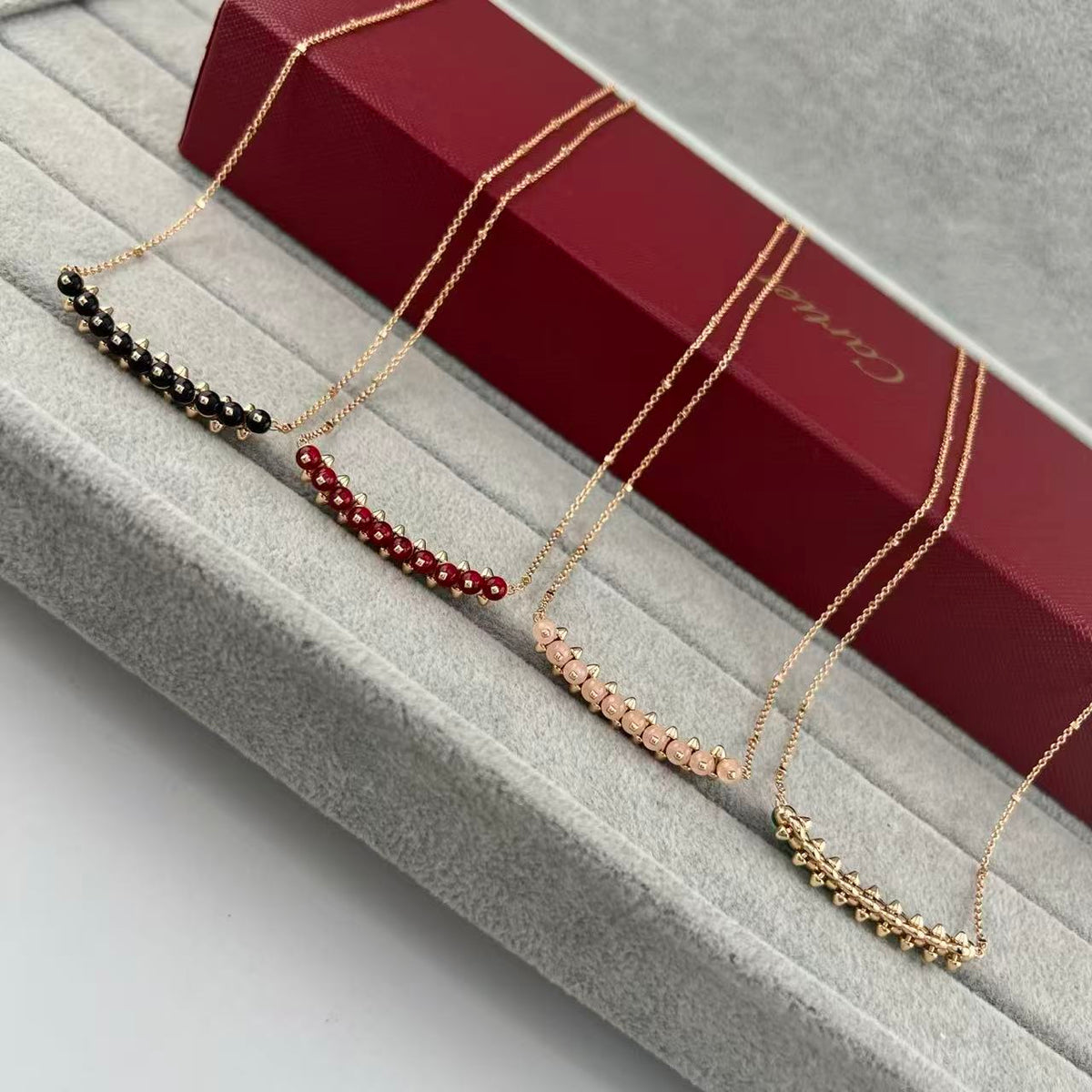 [⭐Maelin] 2026 NEW COLORED GEMSTONES NECKLACE