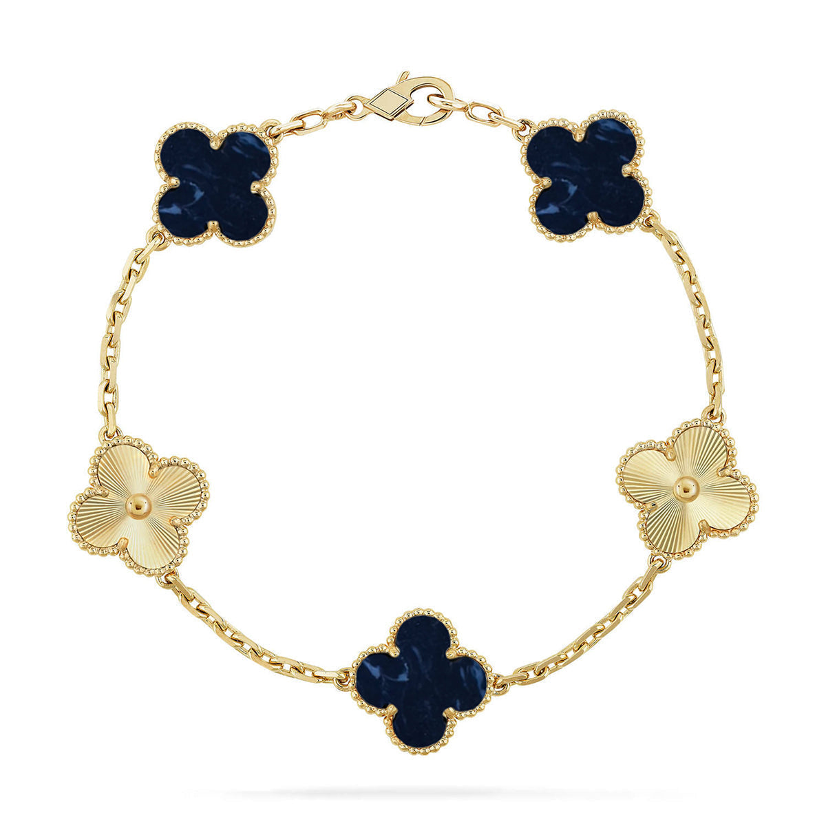 [⭐Maelin]CLOVER 5 MOTIF PIETERSITE BRACELET COLLECTION