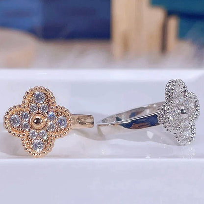 [⭐Maelin]CLOVER DIAMOND RING