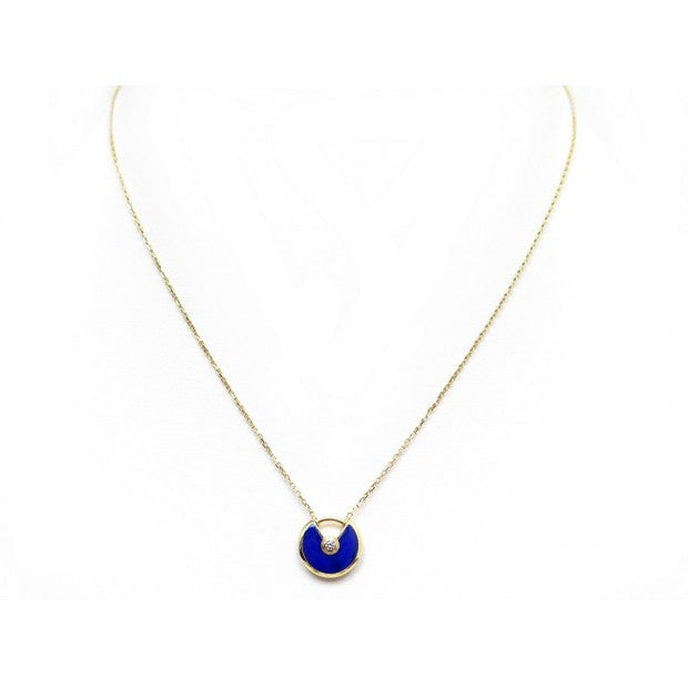 [⭐Maelin]AMULETTE ROSE GOLD AGATE NECKLACE