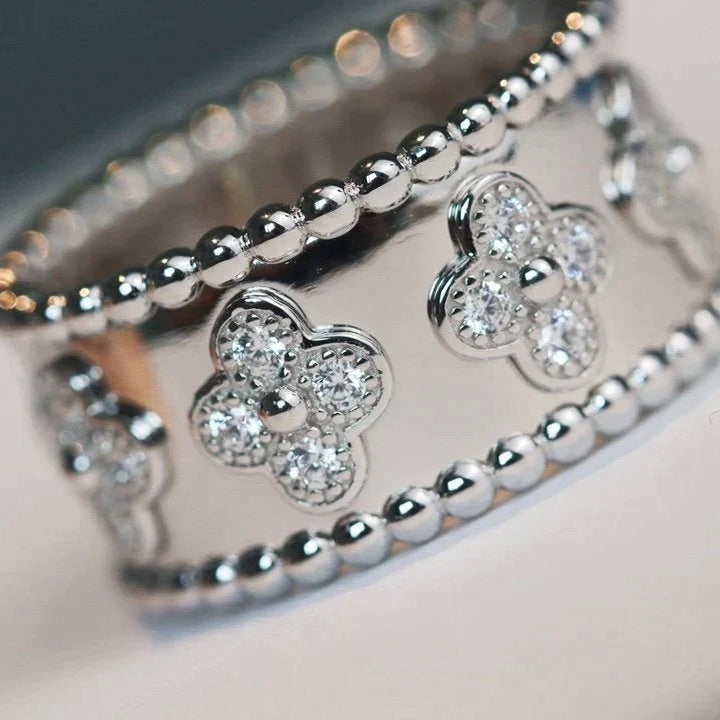 [⭐Maelin]CLOVER KALEIDOSCOPE RING 10MM