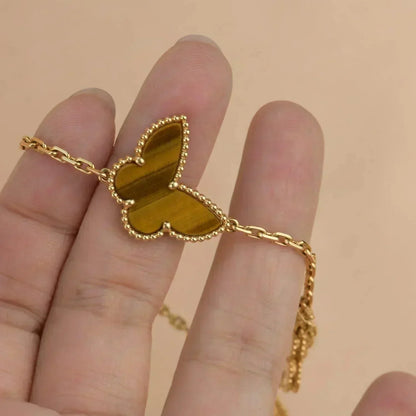 [⭐Maelin]LUCKY SPRING 5 MOTIF GOLD BRACELET