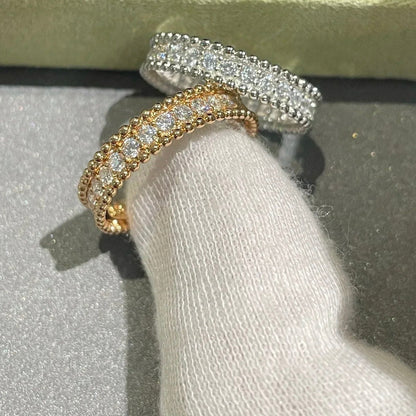 [⭐Maelin]PERLEE DIAMOND SILVER RING