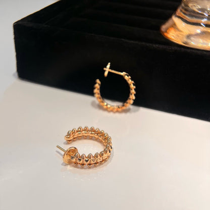 [⭐Maelin]CLASH SMALL HOOP EARRINGS