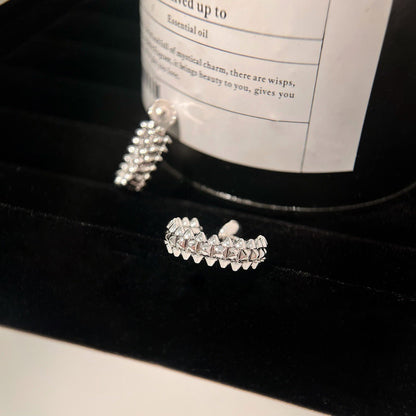[⭐Maelin]CLASH SMALL HOOP EARRINGS