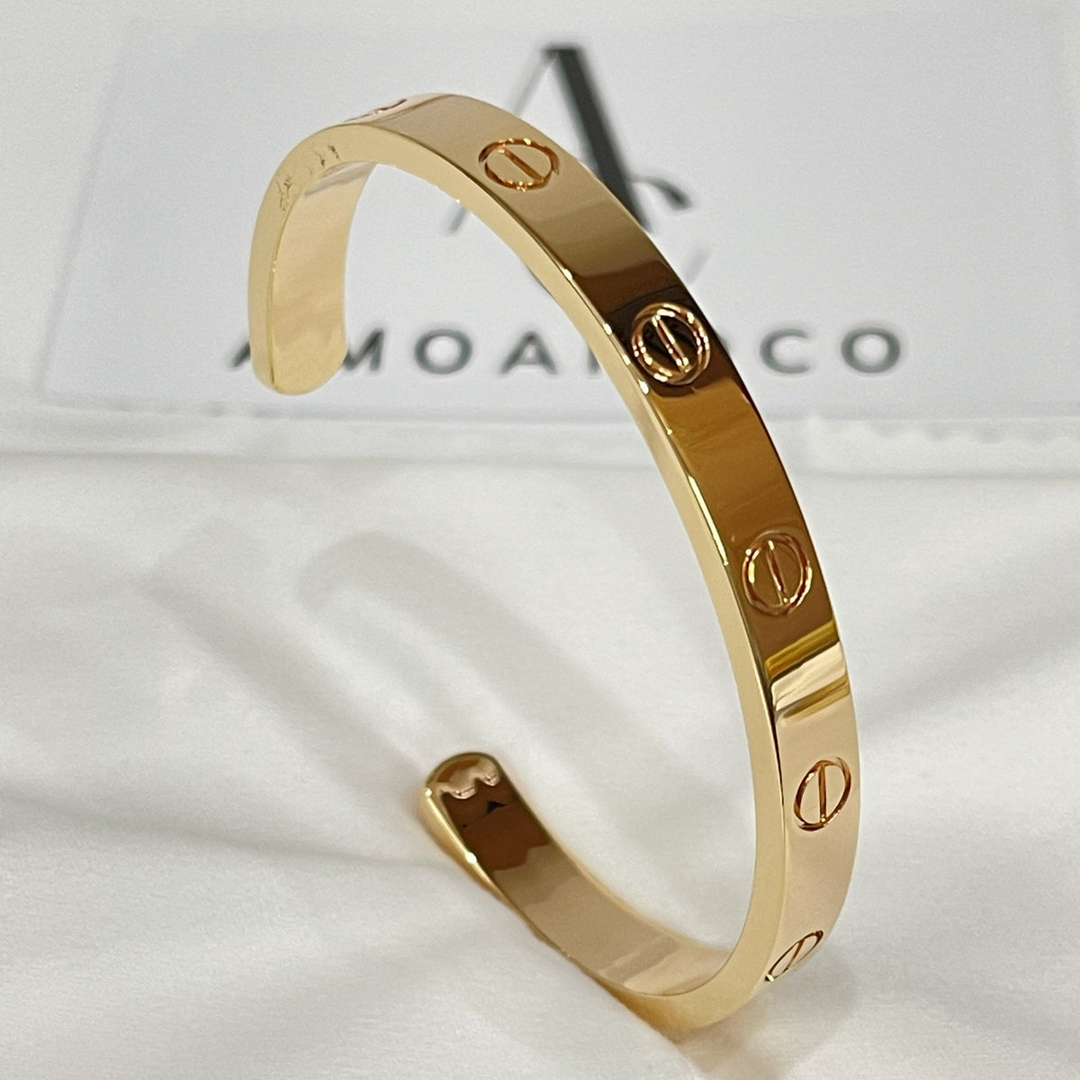 [⭐Maelin]LOVE BRACELET 6.1MM OPEN CUFF