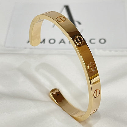 [⭐Maelin]LOVE BRACELET 6.1MM OPEN CUFF
