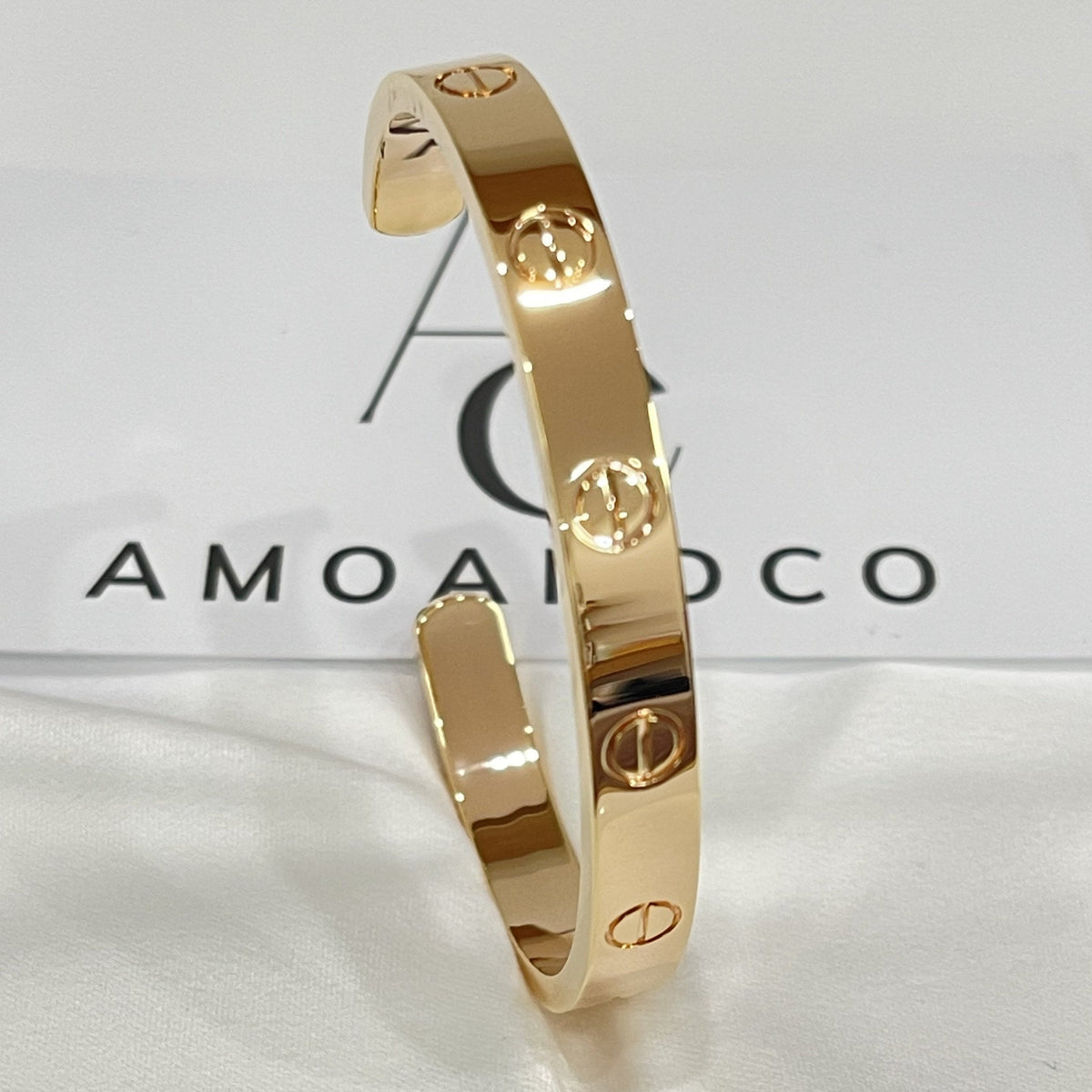 [⭐Maelin]LOVE BRACELET 6.1MM OPEN CUFF
