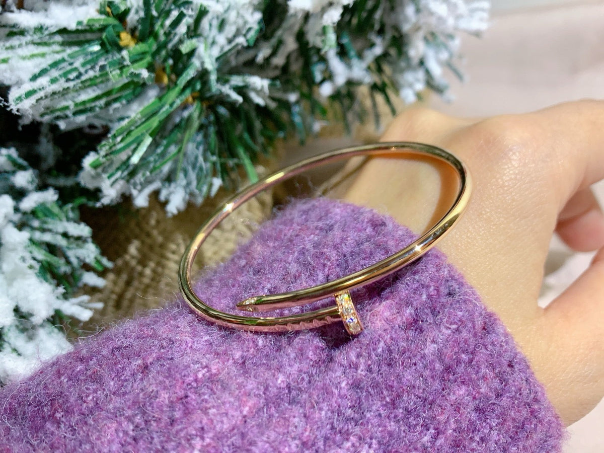 [⭐Maelin]JUSTE BRACELET 2.5MM DIAMONDS