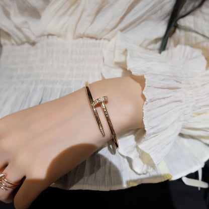 [⭐Maelin]JUSTE BRACELET 3.5MM DIAMONDS