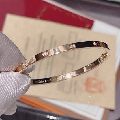 [⭐Maelin]LOVE BRACELET 3.65MM 10 DIAMONDS