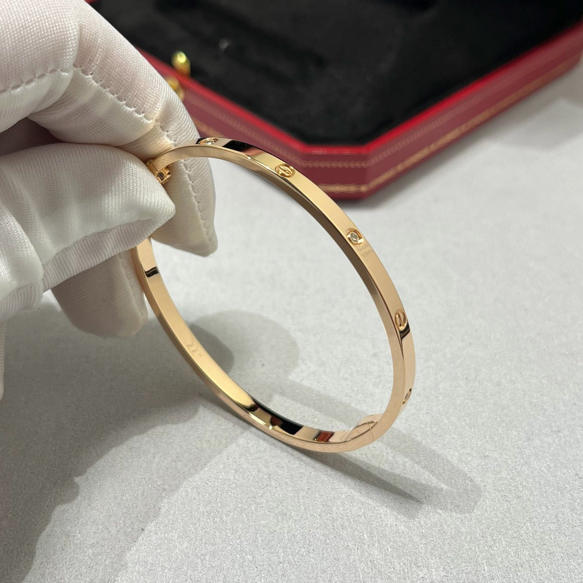 [⭐Maelin]LOVE BRACELET 3.65MM 6 DIAMONDS