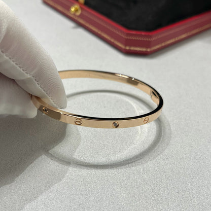 [⭐Maelin]LOVE BRACELET 3.65MM 6 DIAMONDS