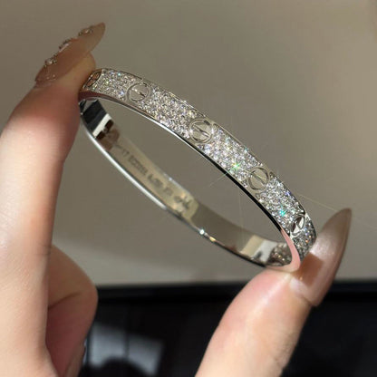 [⭐Maelin]LOVE BRACELET 6.1MM DIAMOND-PAVED