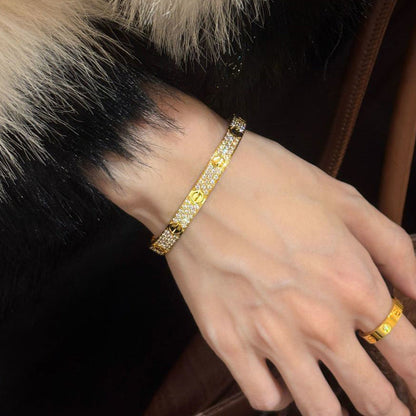 [⭐Maelin]LOVE BRACELET 6.1MM DIAMOND-PAVED