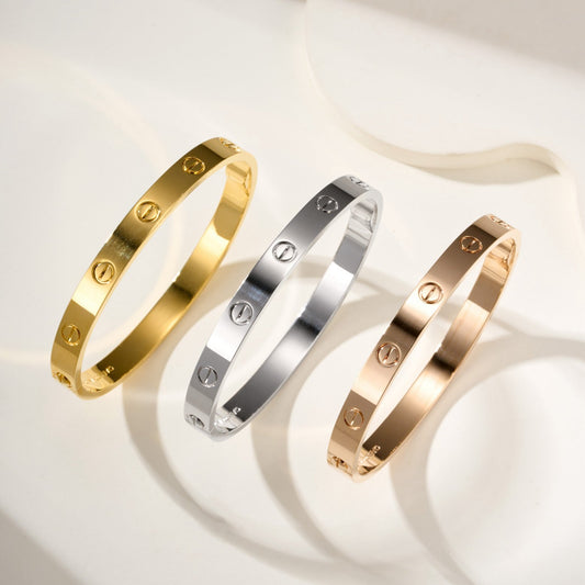 [⭐Maelin]LOVE BRACELET 6.1MM NO DIAMONDS