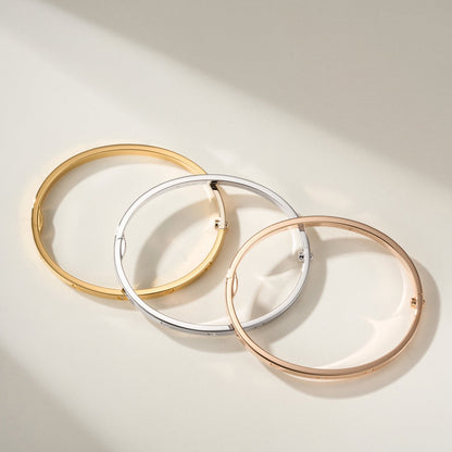 [⭐Maelin]LOVE BRACELET 3.65MM 6 DIAMONDS