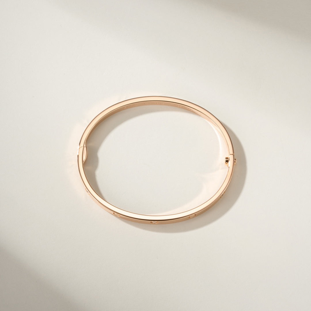 [⭐Maelin]LOVE BRACELET 3.65MM 6 DIAMONDS