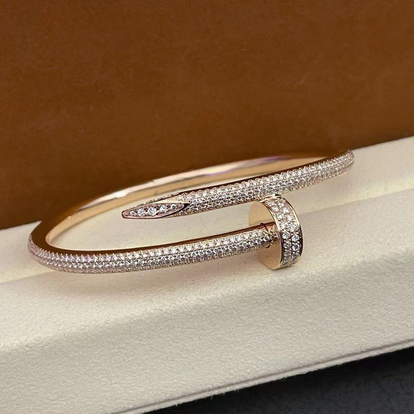 [⭐Maelin]JUSTE BRACELET 3.5MM ALL DIAMONDS