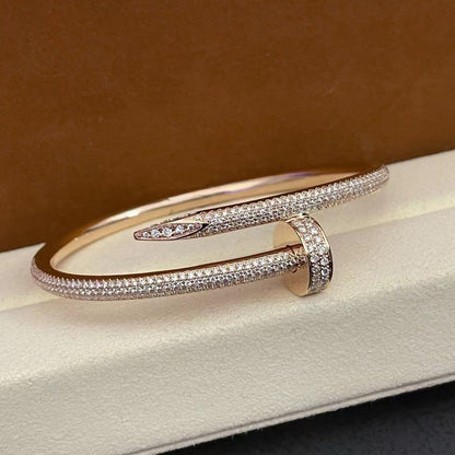 [⭐Maelin]JUSTE BRACELET 3.5MM ALL DIAMONDS