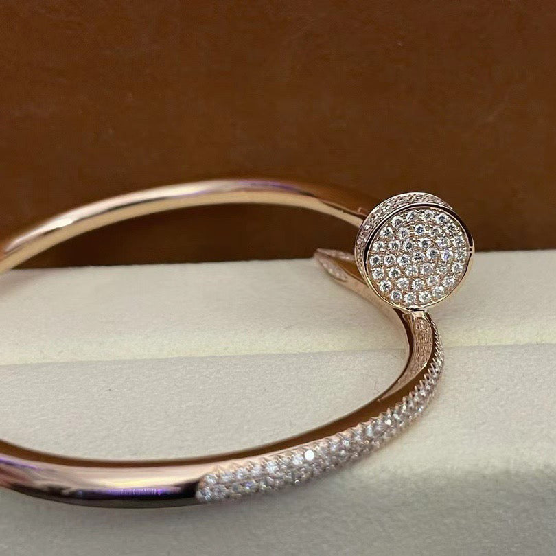 [⭐Maelin]JUSTE BRACELET 3.5MM ALL DIAMONDS